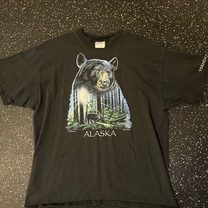Hanes Heavyweight Alaska Bear tee